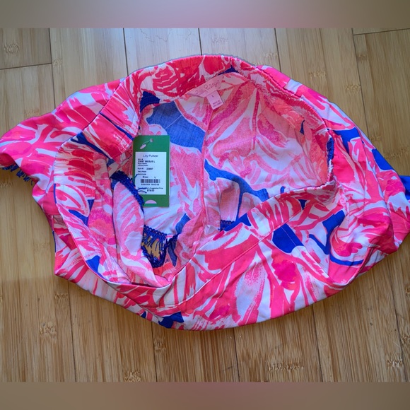 Lilly Pulitzer Cocoa Short Tiki Pink Beach Bliss Shorts NWT Large - Picture 8 of 11